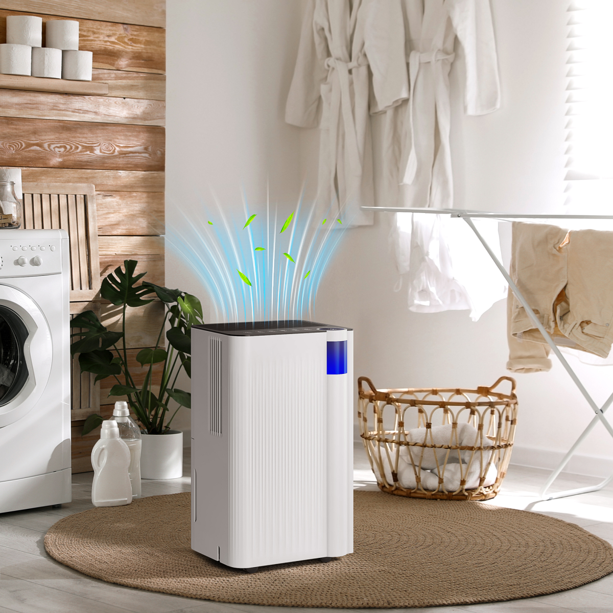 HOMCOM 12L/Day Dehumidifier