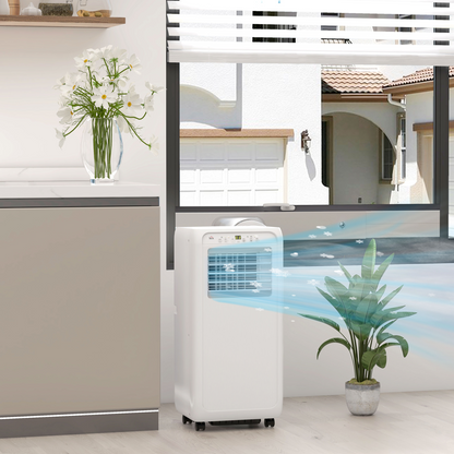 HOMCOM 9,000 BTU Portable Air Conditioner, Dehumidifier
