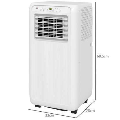 HOMCOM 9,000 BTU Portable Air Conditioner, Dehumidifier