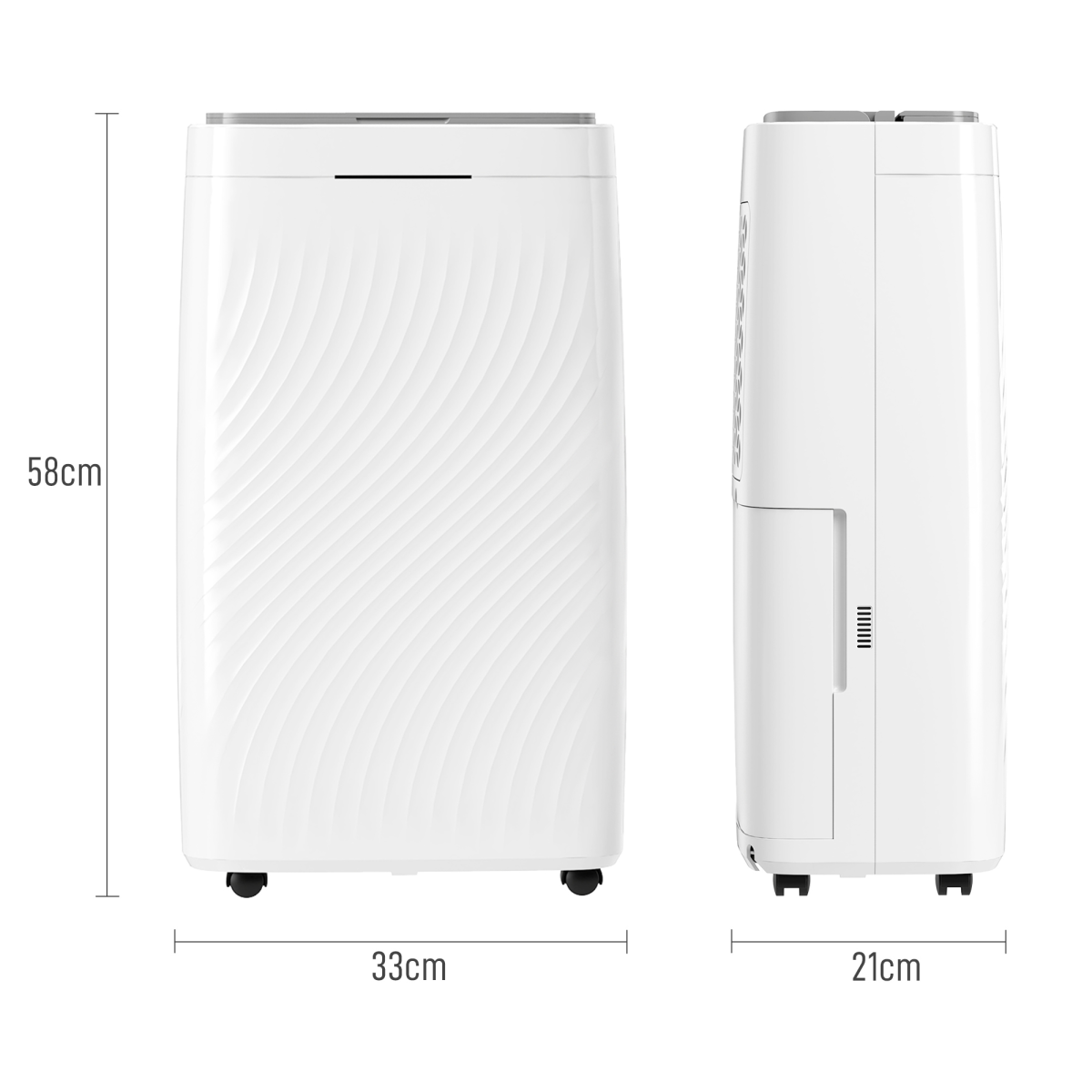 HOMCOM 16L/Day Dehumidifier