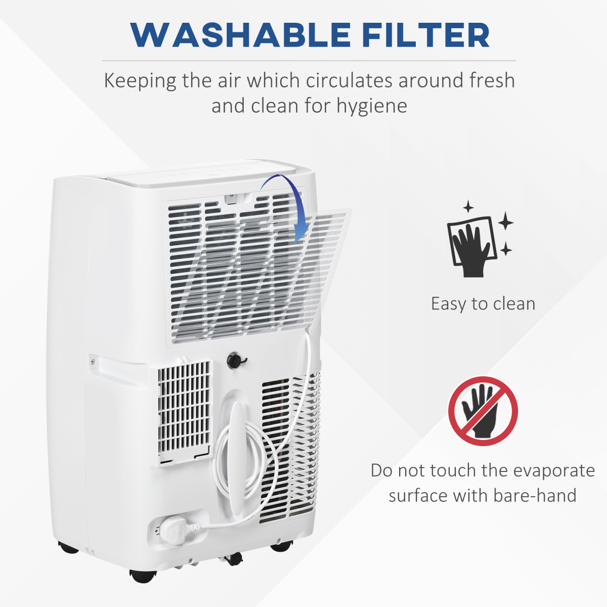 HOMCOM 12,000 BTU Portable Air Conditioner Unit