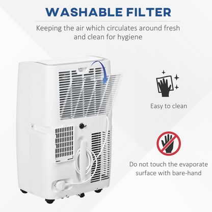 HOMCOM 12,000 BTU Portable Air Conditioner Unit