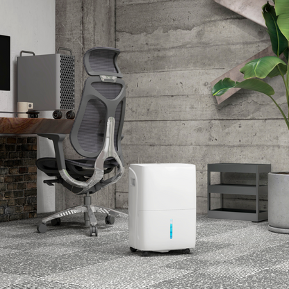 HOMCOM 30L/Day Dehumidifier, with Auto-Clean Filter