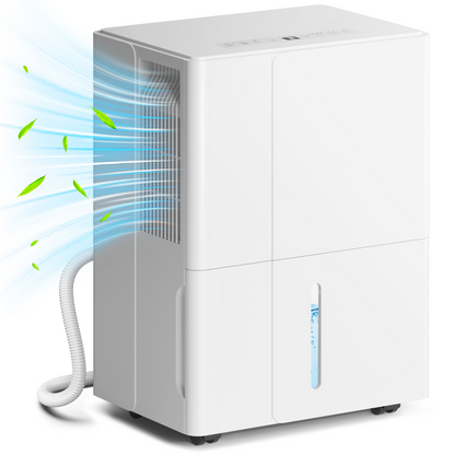 HOMCOM 30L/Day Dehumidifier with Filter