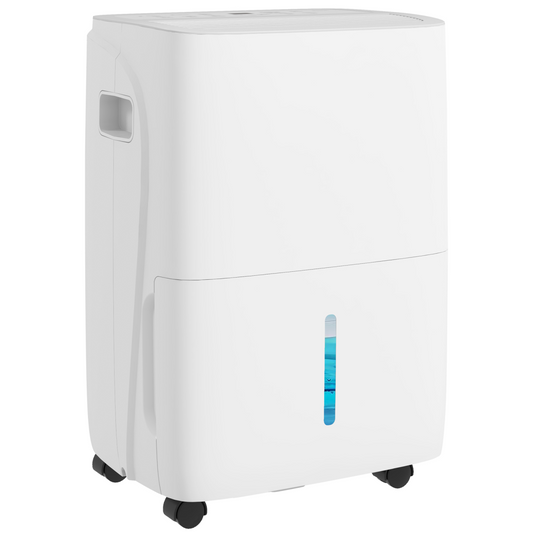 HOMCOM 30L/Day Dehumidifier, with Auto-Clean Filter
