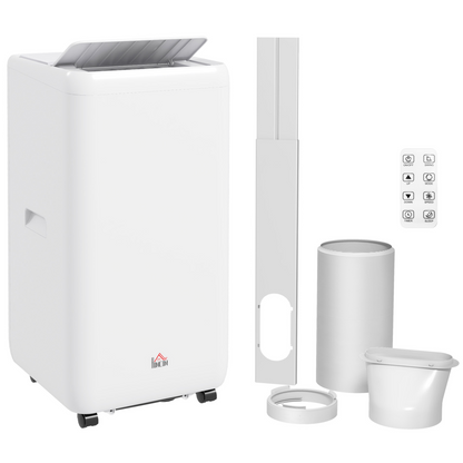 HOMCOM 12,000 BTU Portable Air Conditioner with Dehumidifier