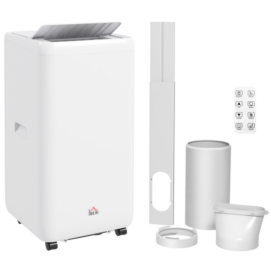 HOMCOM 12,000 BTU Portable Air Conditioner with Dehumidifier