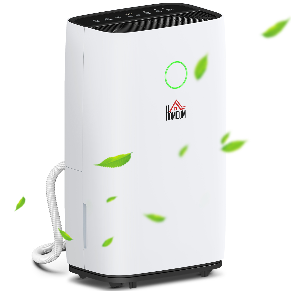 HOMCOM 20L/Day Portable Quiet Dehumidifier